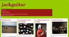 Desktop Screenshot of jackguitar.com